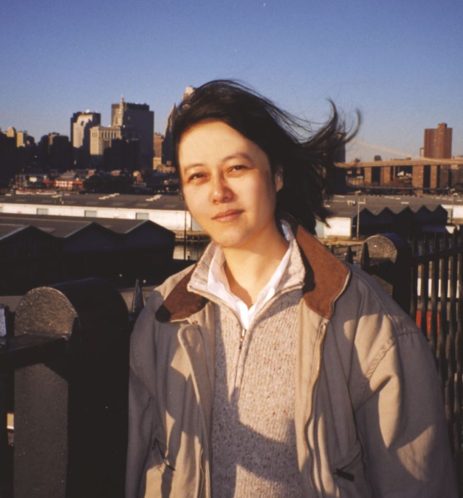 1994年彭小蓮在紐約，相片由作者提供。